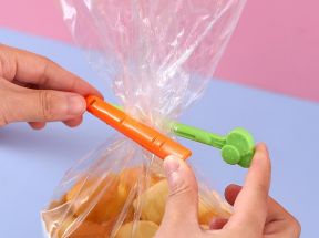 厨房整理封口夹创意简约胡萝卜食物夹零食封口密封器多用途密封夹_亚罗国际日化用品店_厨房/烹饪用具