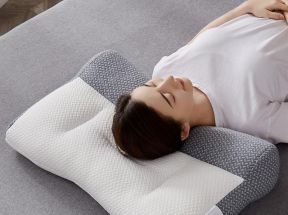 日本骨科反牵引大豆纤维枕头枕芯助睡眠护颈椎病专用整头家用一对_紫萱家纺批发商城_床上用品