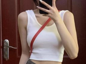 黑色小背心西装内搭打底无袖吊带女夏外穿ins潮露脐辣妹短款上衣_MOON 青春衣然_女装/女士精品