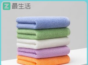最生活青春毛巾长绒棉吸水抗菌不掉毛密封家用洗脸洗澡纯棉面巾_最生活品牌企业店_居家布艺
