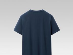 HLA/海澜之家冰爽棉凉感短T23春夏圆领吸湿排汗绣花短袖男_海澜之家官方店_男装