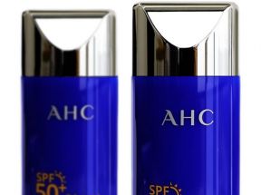 AHC防晒霜女面部官方旗舰店官网小蓝瓶管HAC安和纯专用隔离二合一_就要红芙芙!_美容护肤/美体/精油
