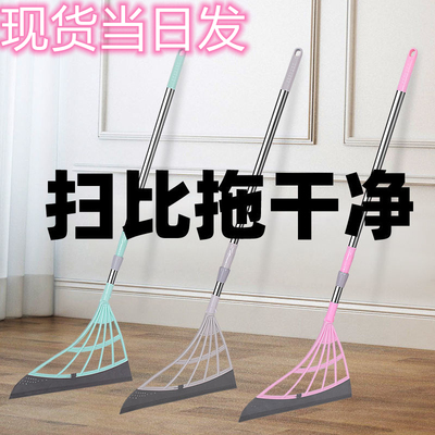 超好用黑科技魔术扫把多功能除尘硅胶扫帚不粘毛卫生间刮水拖把_欧俊严选_家装灯饰光源