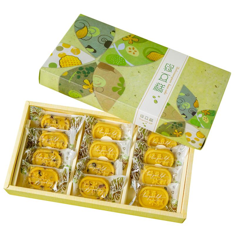 伊莲甜品网红绿豆糕绿豆饼糕点手工制作老式传统糕点礼盒装送礼_伊莲甜品_零食/坚果/特产