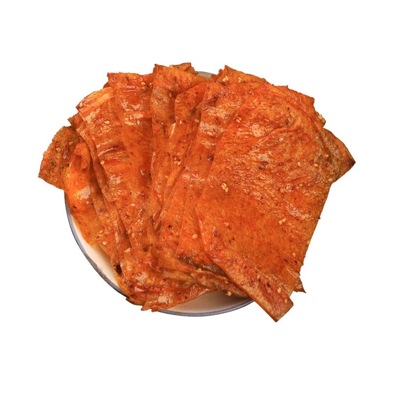 大辣片湖南麻辣零食辣条125g*2 平江大辣片湖南麻辣零食辣条 网红豆皮辣条抖音同款80后手工自制_辣年花开_零食/坚果/特产 零食_坚果_特产