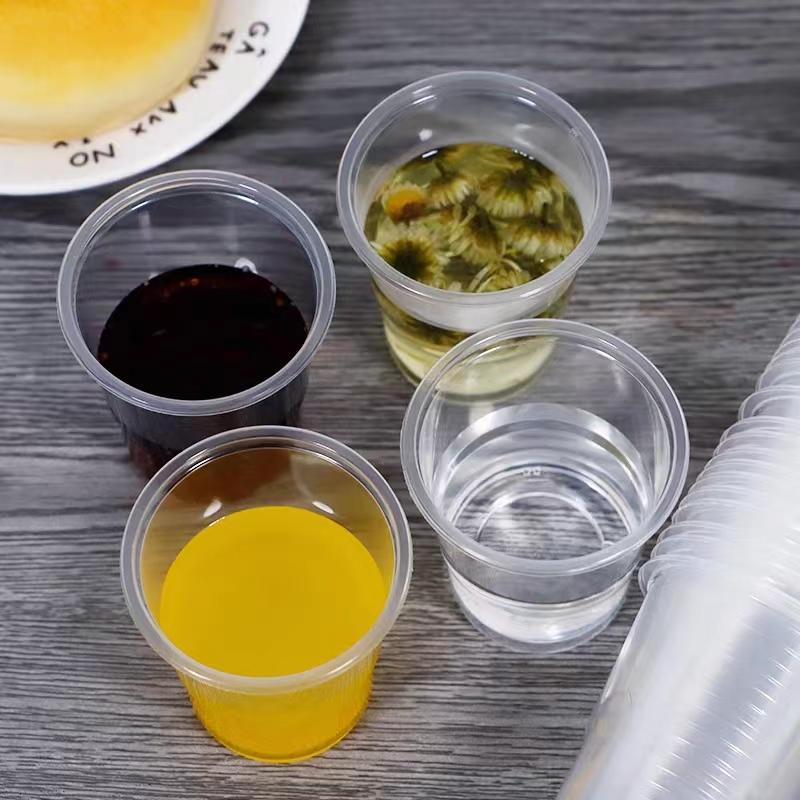 一次性杯子中号塑料杯家用透明加厚防烫杯 一次性杯子中号塑料杯家用透明加厚防烫饮水杯商用小号大号航空杯_久久优品用品店_居家日用 居家日用